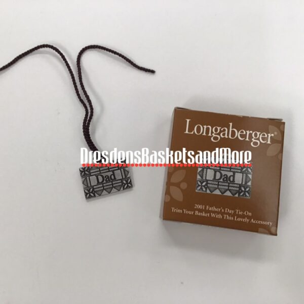 Longaberger Father's Day Tie-On 2001