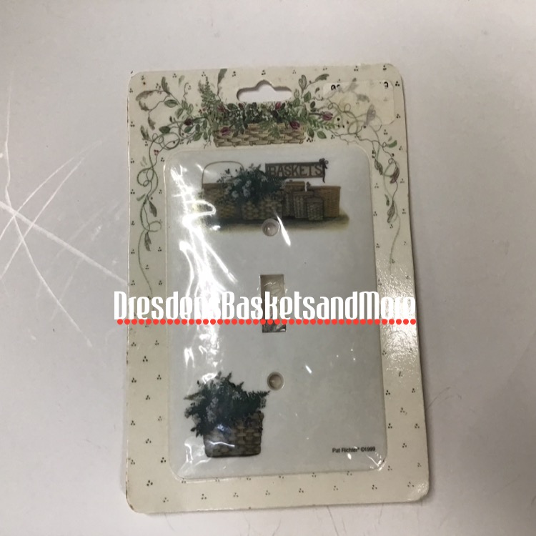Pat Richter Basket Themed Light Switch Cover