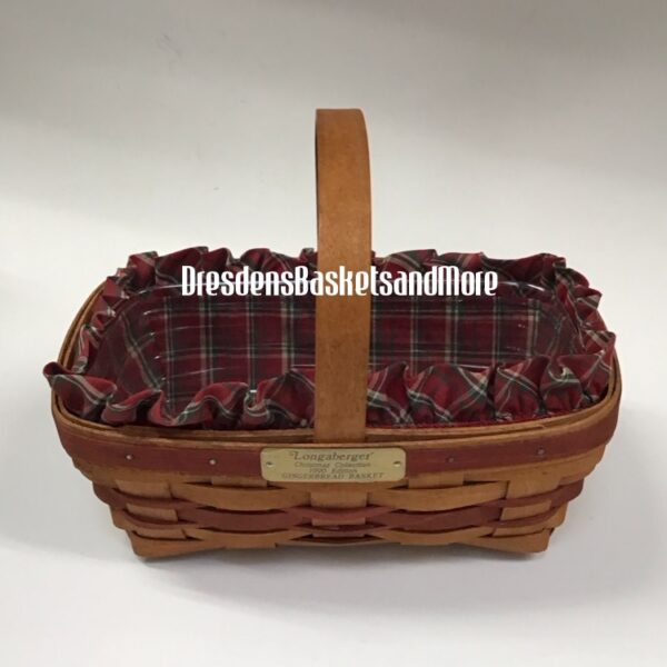 Longaberger 1990 Gingerbread Basket Combo