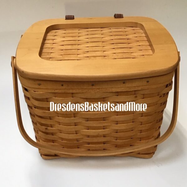 Longaberger 2000 Weekender Basket w/ Divided Protectors*