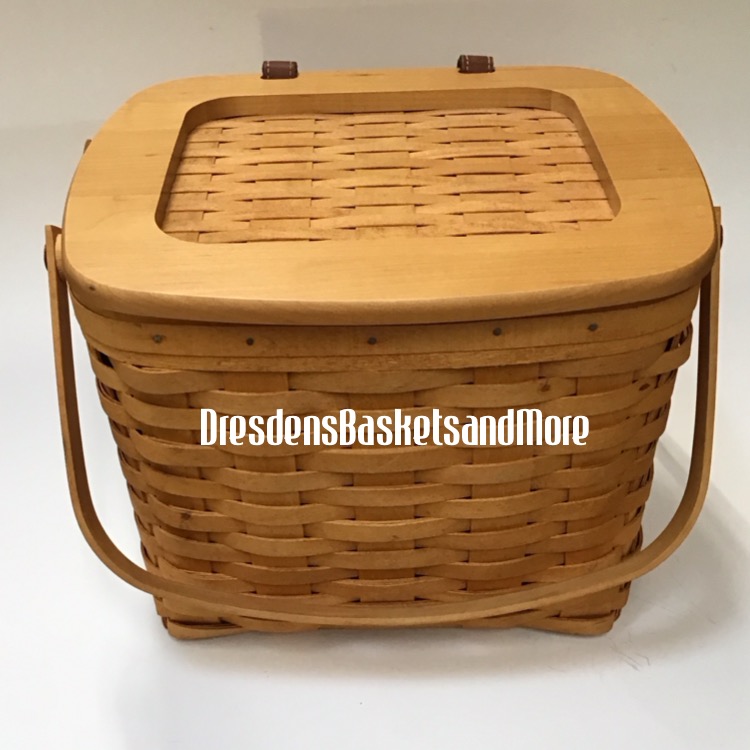 Longaberger 2000 Weekender Basket w/ Divided Protectors*