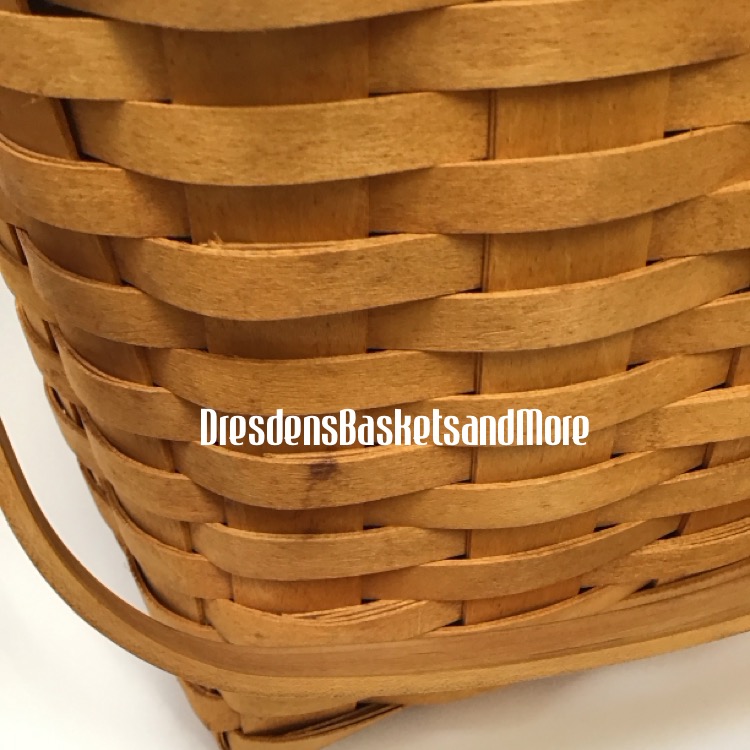Longaberger 2000 Weekender Basket w/ Divided Protectors*