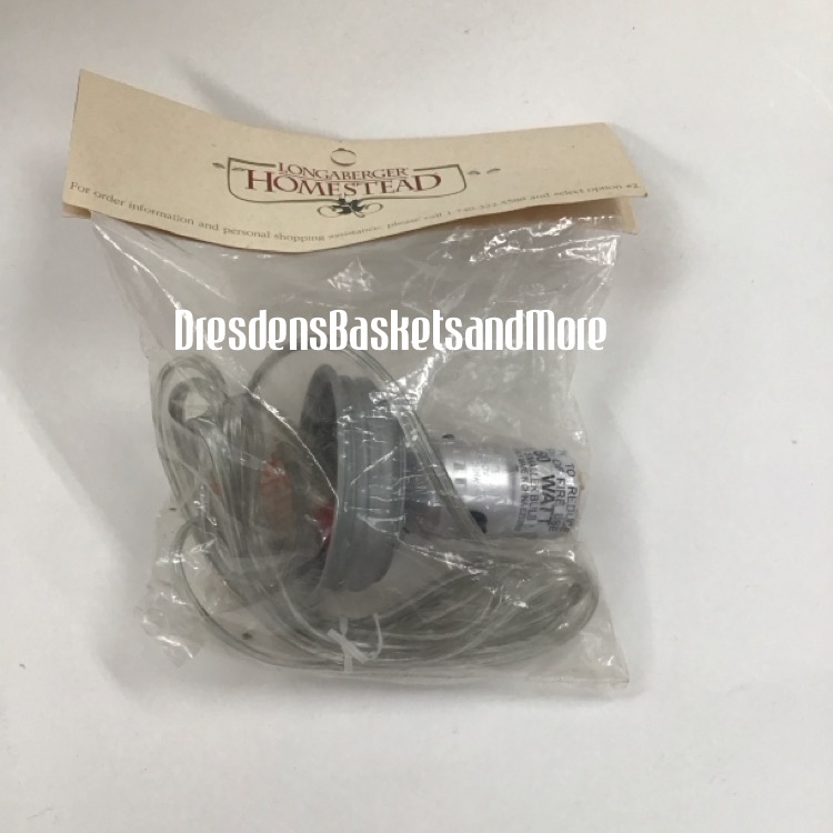 Mason Jar Lamp Kit From Longaberger Homestead
