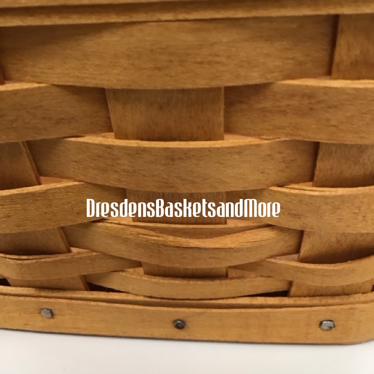 Longaberger 2005 Row Your Boat Basket w/ Protector & Dividers*