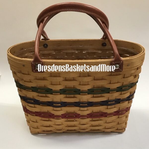 Longaberger 2003 MBA Small Boardwalk Basket w/ Protector*