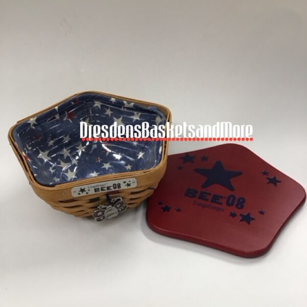 Longaberger 2008 Bee Basket Set