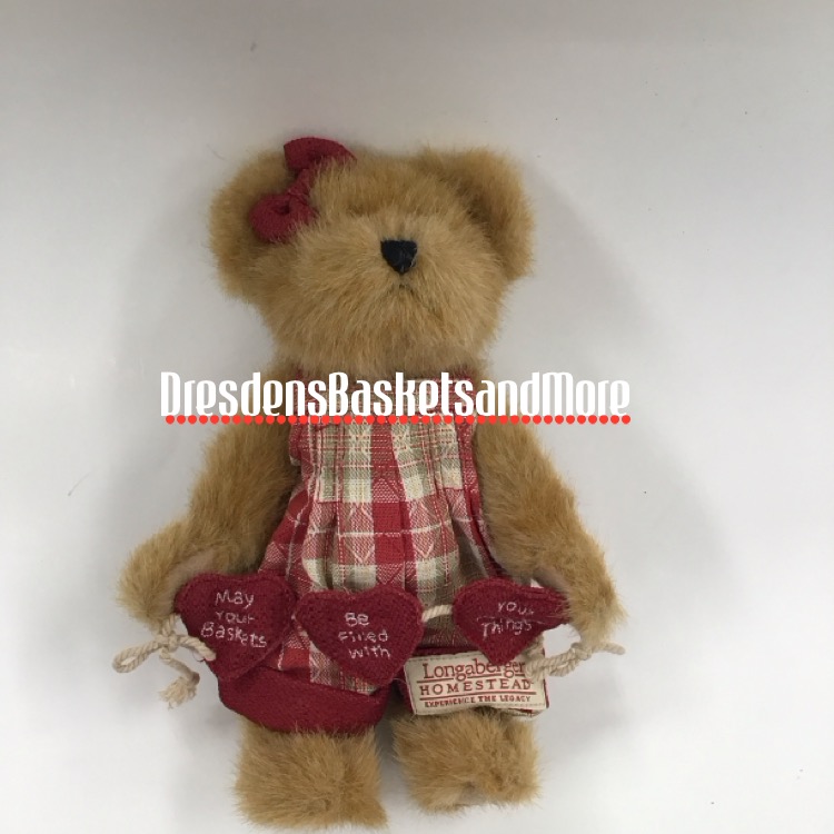 Boyds Luvey Heatstrings Exclusively Designed For Longaberger Bear