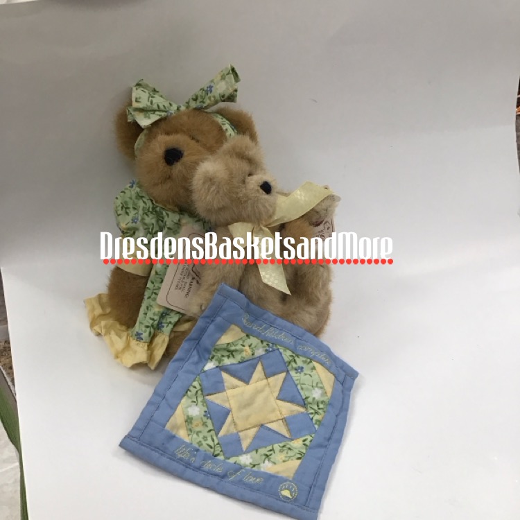 Boyds Grammy Quiltsbeary Patches Exclusively Designed For Longaberger Bear