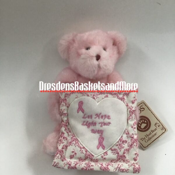 Boyds Dawn L  Bearywell Exclusively Designed For Longaberger Pink Bear