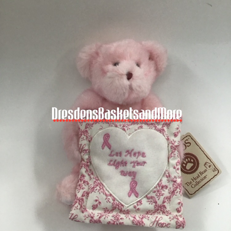 Boyds Dawn L Bearywell Exclusively Designed For Longaberger Pink Bear