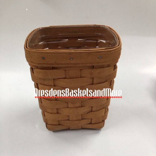 Longaberger 1990 Small Spoon Basket w/ Protector*