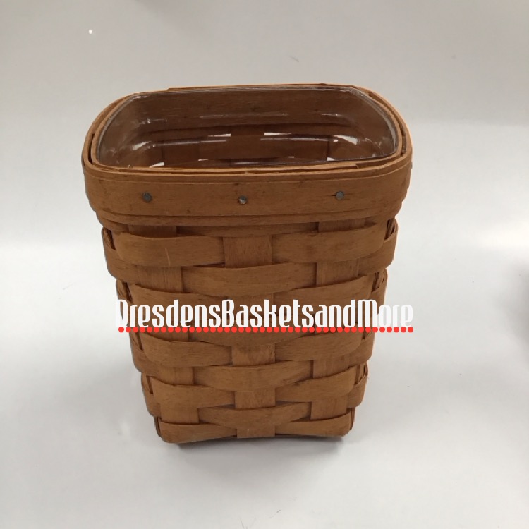Longaberger 1990 Small Spoon Basket w/ Protector*