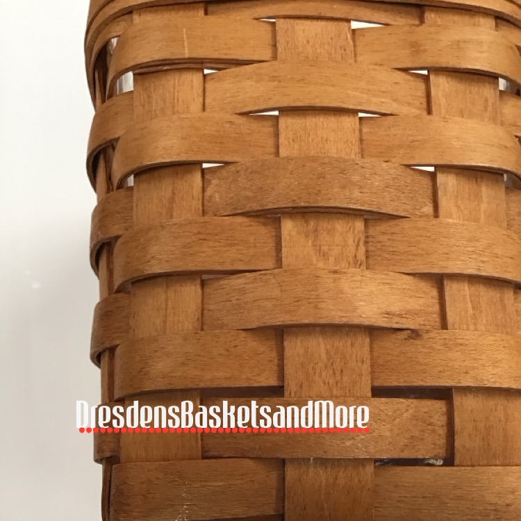 Longaberger 1990 Small Spoon Basket w/ Protector*