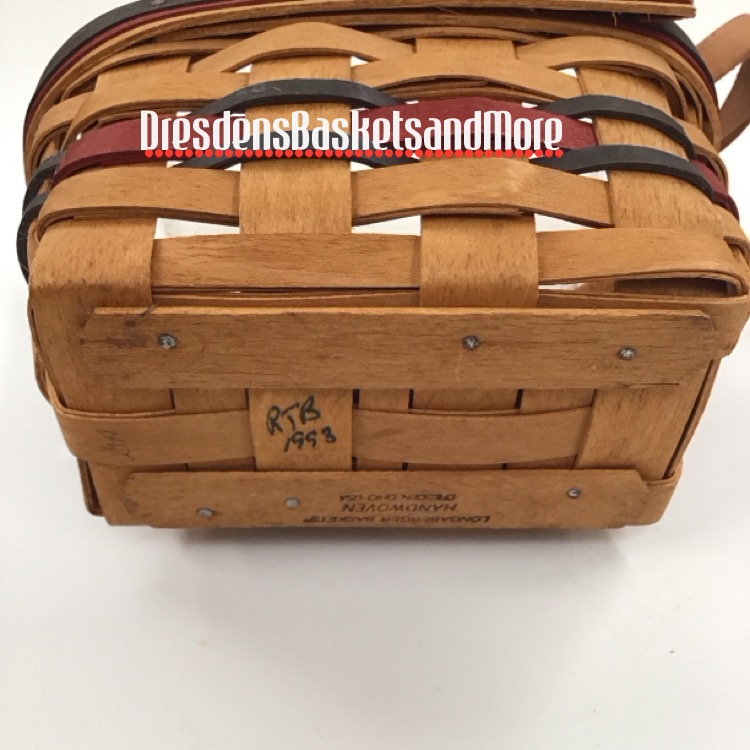 Longaberger 1993 All Star Trio Basket w/ Protector*