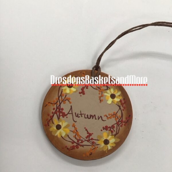 Autumn Hand Painted Tie On