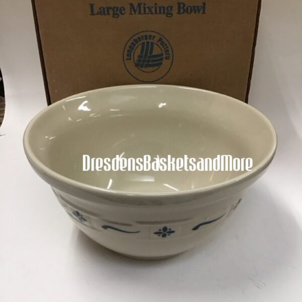 Longaberger Roseville Large Mixing Bowl NIB