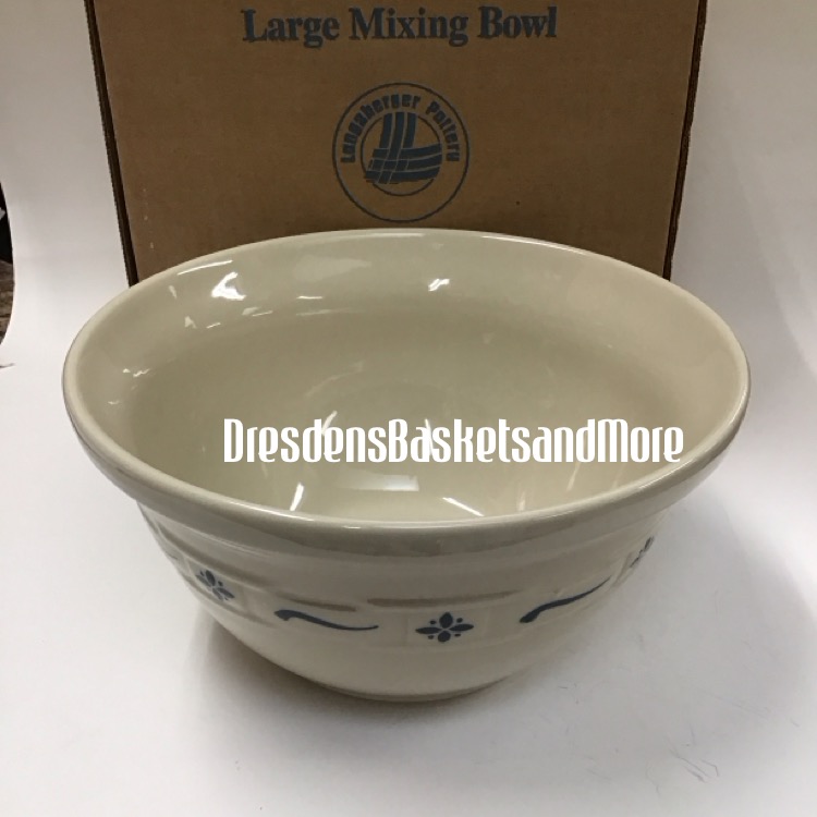 Longaberger Roseville Large Mixing Bowl NIB