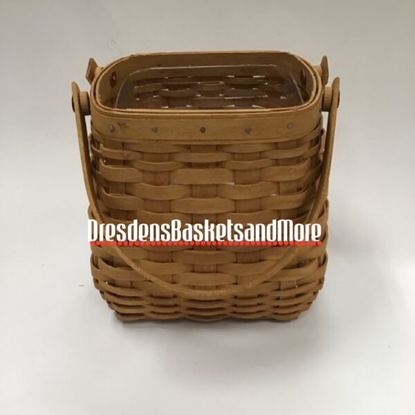 Longaberger 2003 Tiny Tote Basket w/ Protector*