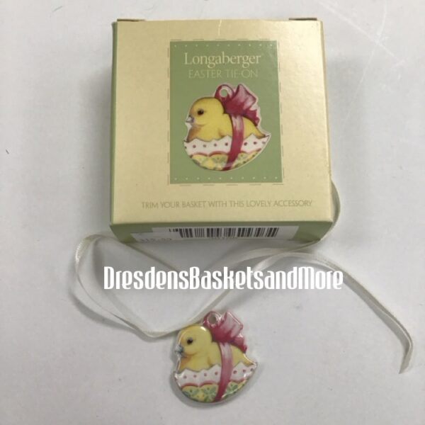 Longaberger Baby Chick Tie On NIB