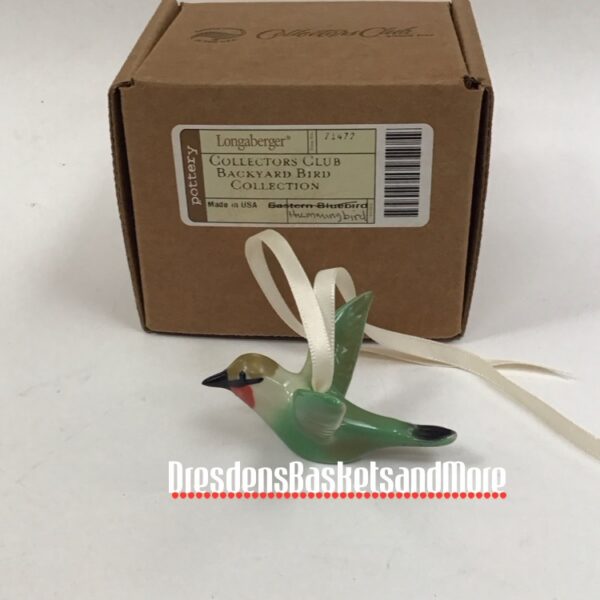 Longaberger Collectors Club Hummingbird NIB