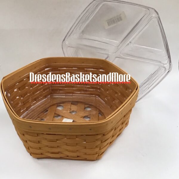 Longaberger 2000 12” Generations Basket w/ 2 Protectors