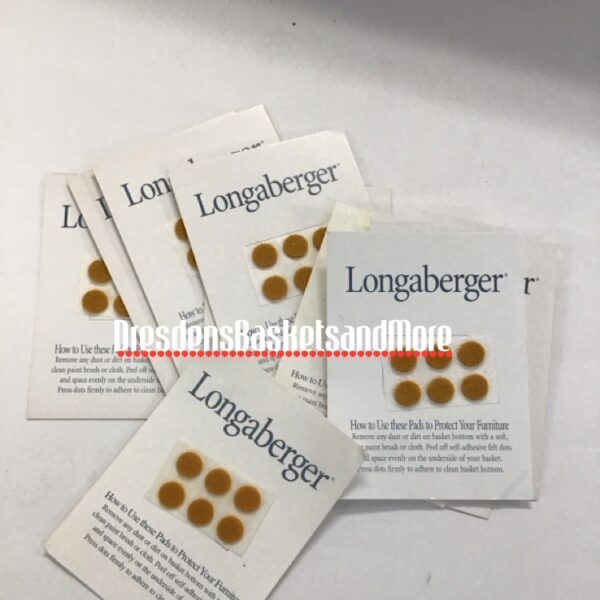 Felt Dot 10 Pack with 6 Dots On Each Classic Longaberger