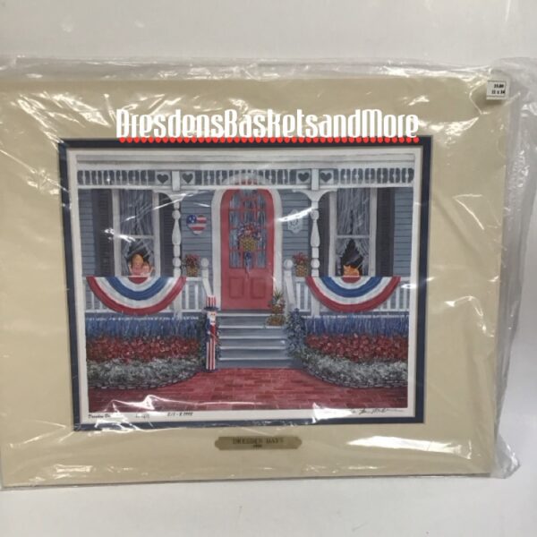 Dresden Days 1998 #49 Front Porch Print