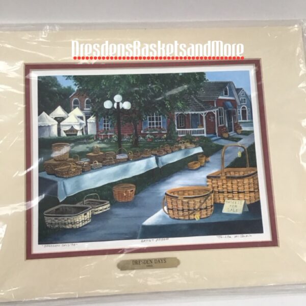 Dresden Days 1995 Artist Proof Print