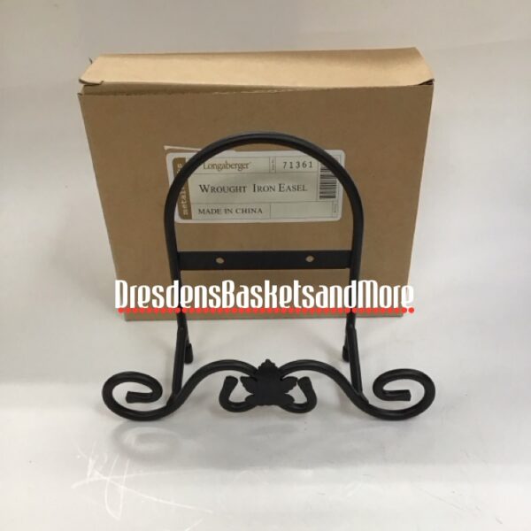 Longaberger Wrought Iron Easel NIB