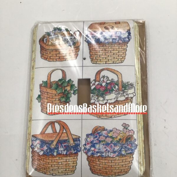 Basket Themed Light Switch Cover