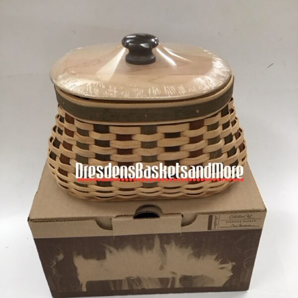 Longaberger 2006 Collectors Club American Craft Traditions Fireside Basket Set NIB