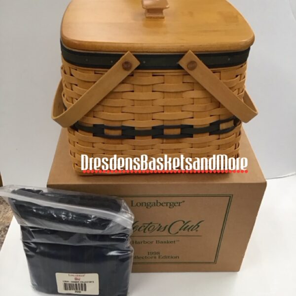 Longaberger 1998 Collectors Club Harbor Basket Set*