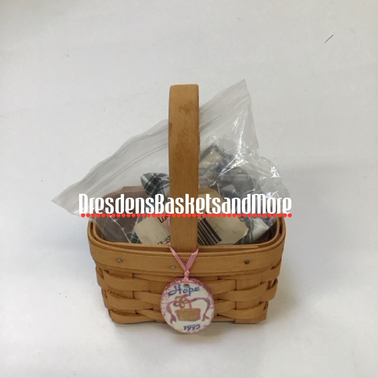 Horizon Of Hope Longaberger 1995 Basket Combo w/ Tie On