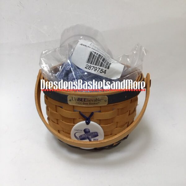 Longaberger 2000 Bee Basket Combo w/ Tie On SIGNED