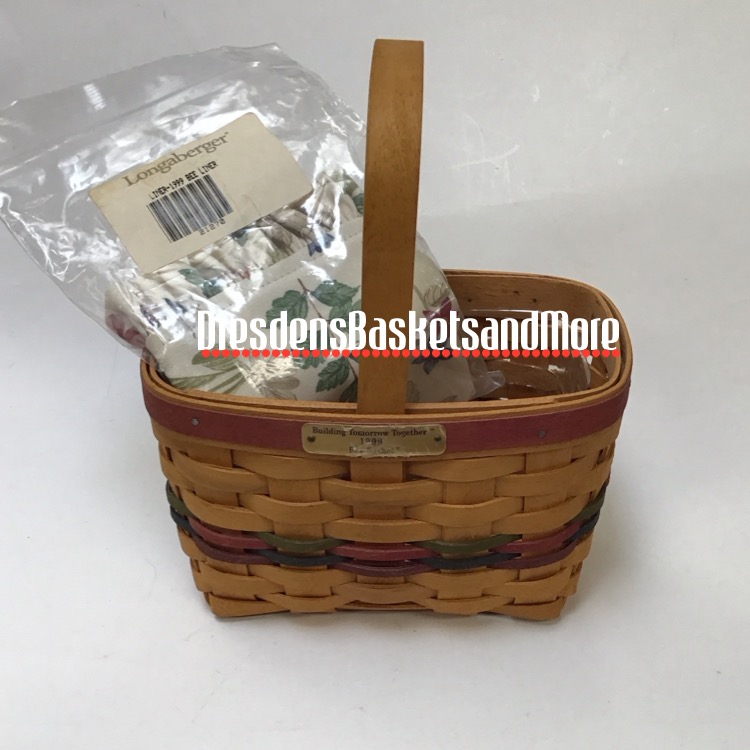 Longaberger 1999 Bee Basket Combo