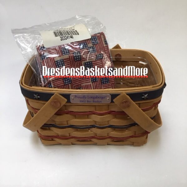 Longaberger 2002 Bee Basket Combo
