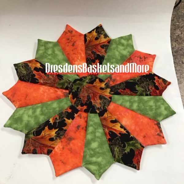 Small Table Topper Fall Leaves