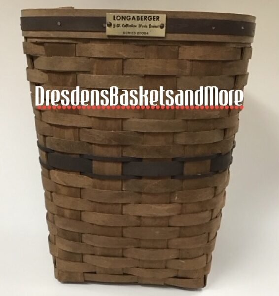 1984 Longaberger Rare JW Small Waste Basket Signed**