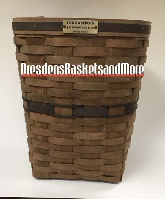 1984 Longaberger Rare JW Small Waste Basket Signed**