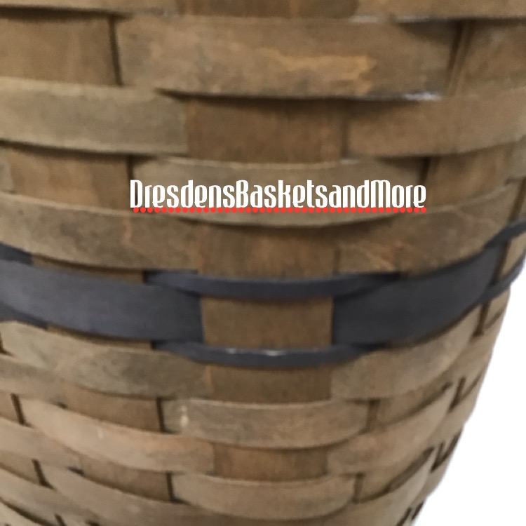 1984 Longaberger Rare JW Small Waste Basket Signed**