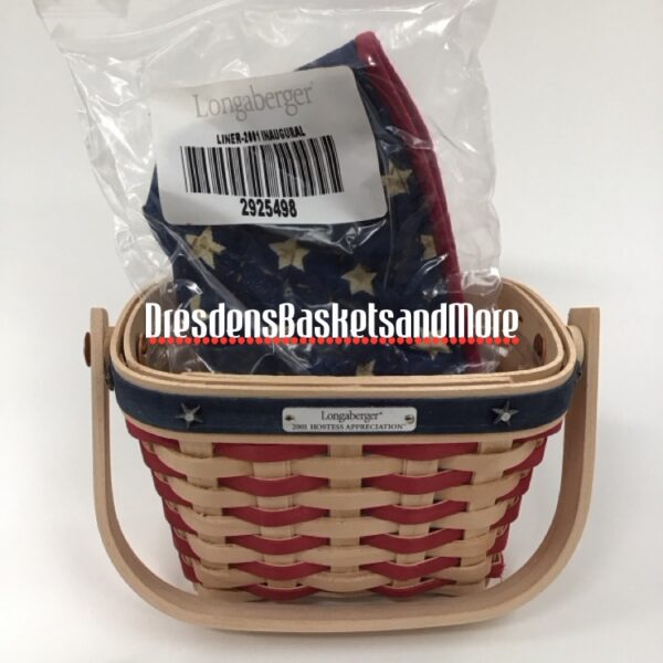 Longaberger 2001 Hostess Appreciation Basket Combo