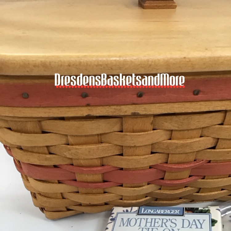 Longaberger 1997 Mothers Day Timeless Memory Basket Set*