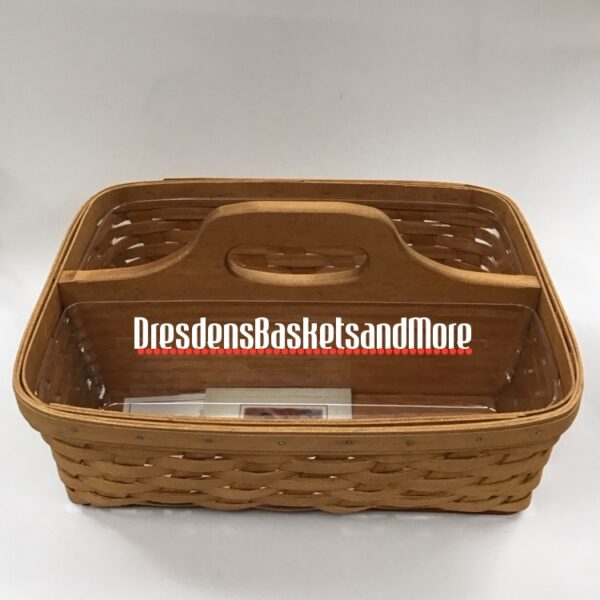 Longaberger 2006 Carry N Caddy Basket w/ Protectors*