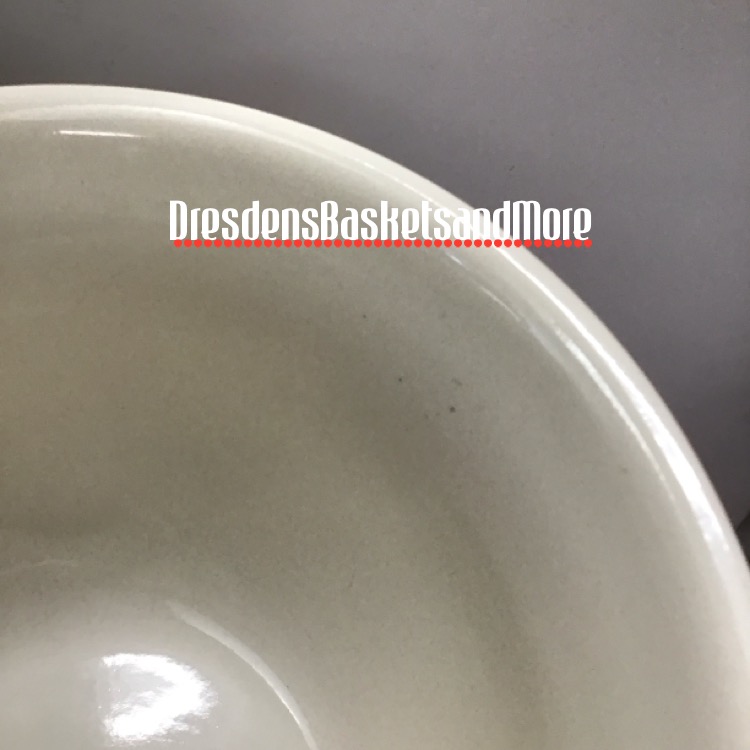 Longaberger Traditional Red Set of 3 Mixing Bowls*