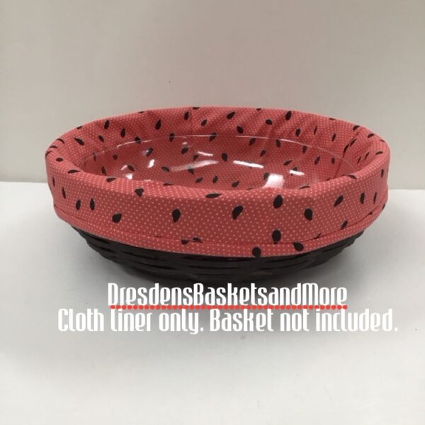 D&Co BBQ Grill Serving Basket Lid Liner Watermelon