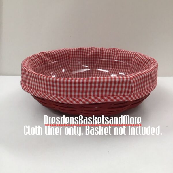D&Co BBQ Grill Serving Basket Lid Liner Picnic Check