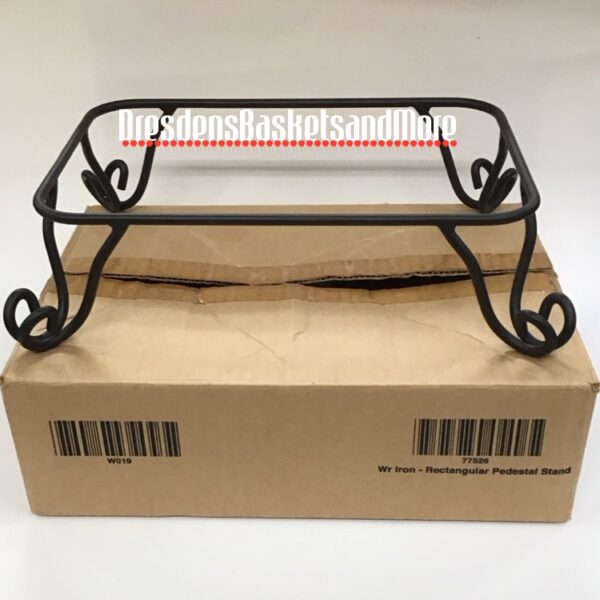Longaberger WI Rectangular Pedestal Stand NIB