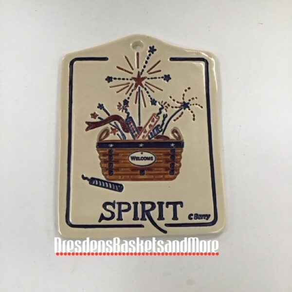 Spirit Plaque Made by Carol Berry for Longaberger