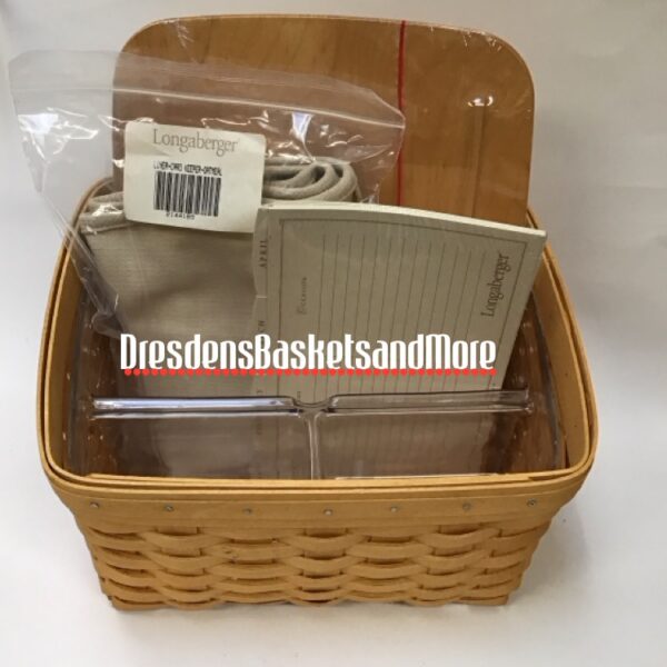 Longaberger 2001 Card Keeper Basket Set
