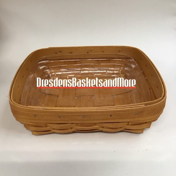 Longaberger 8x8 Serving Solutions Basket w/Protector